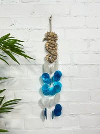Driftwood Seahorse Windchime