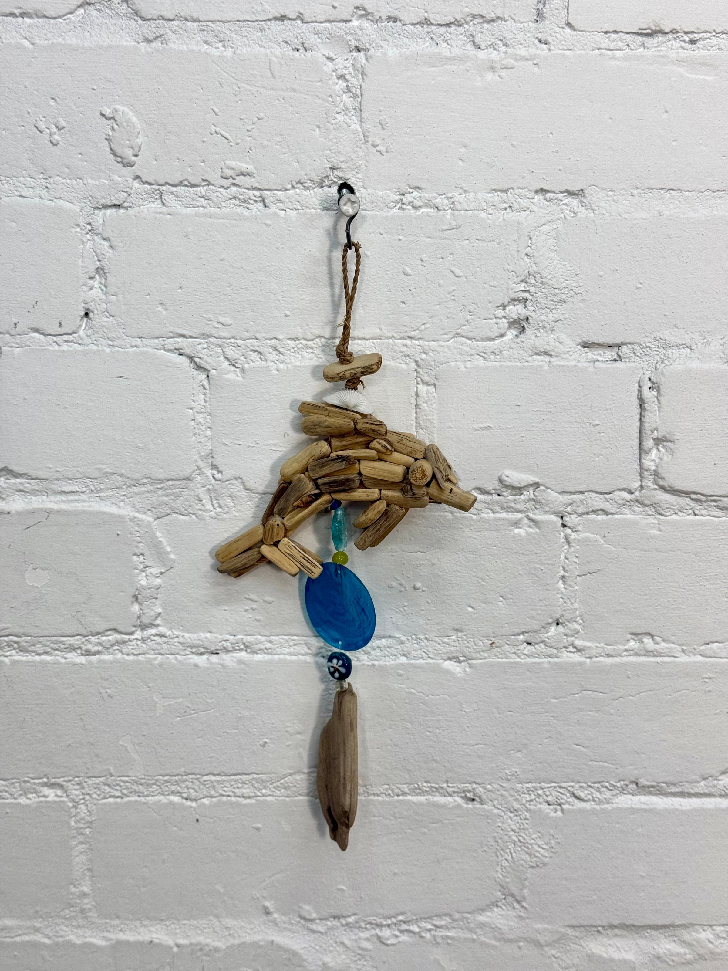 Driftwood Dolphin Hanger