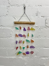 Pastel Sea Glass Hanger