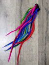 Rainbow Long Felt Dread Hairbobble