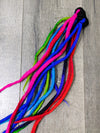 Rainbow Long Felt Dread Hairbobble