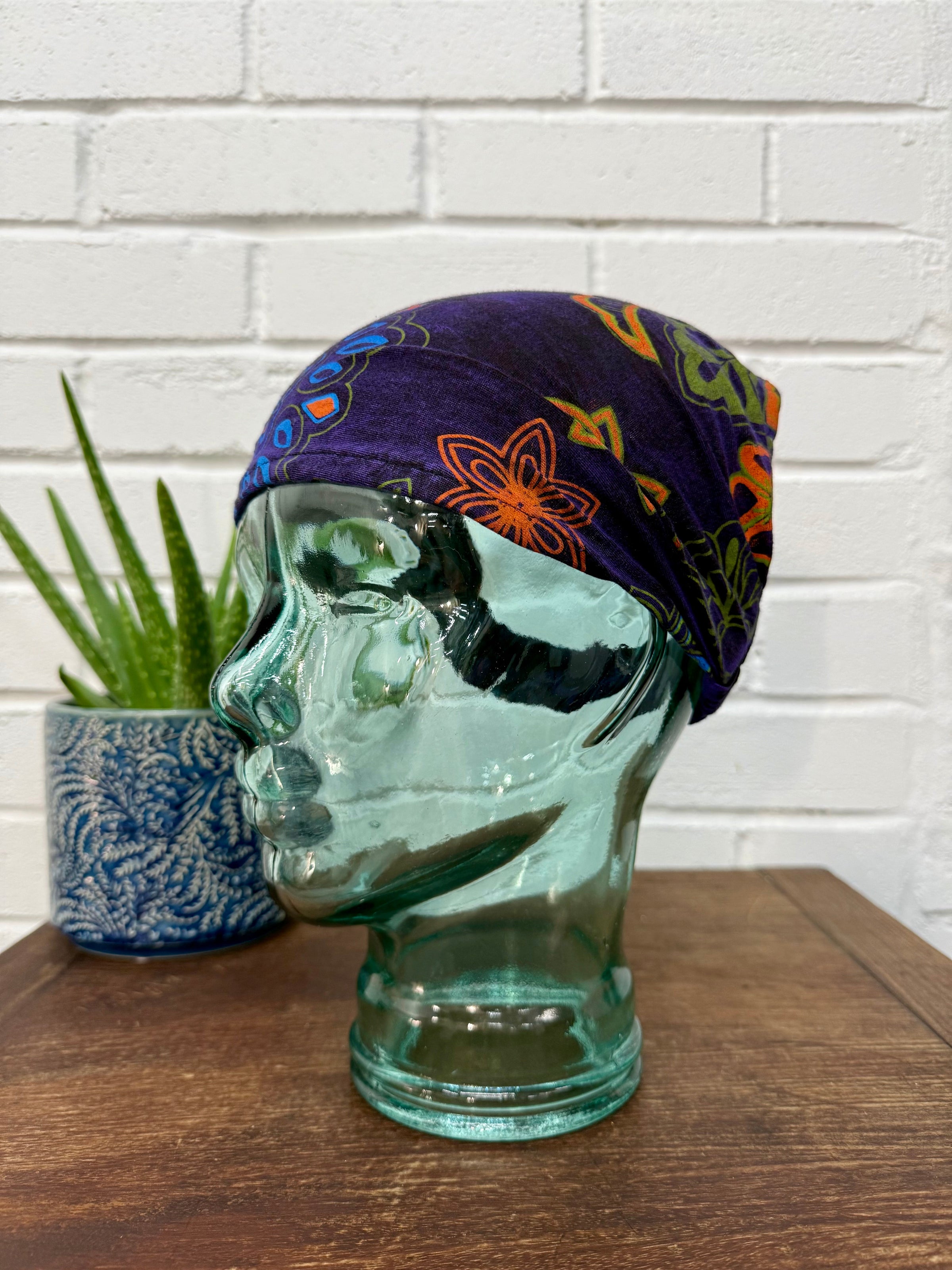 Flower Screen Print Headband