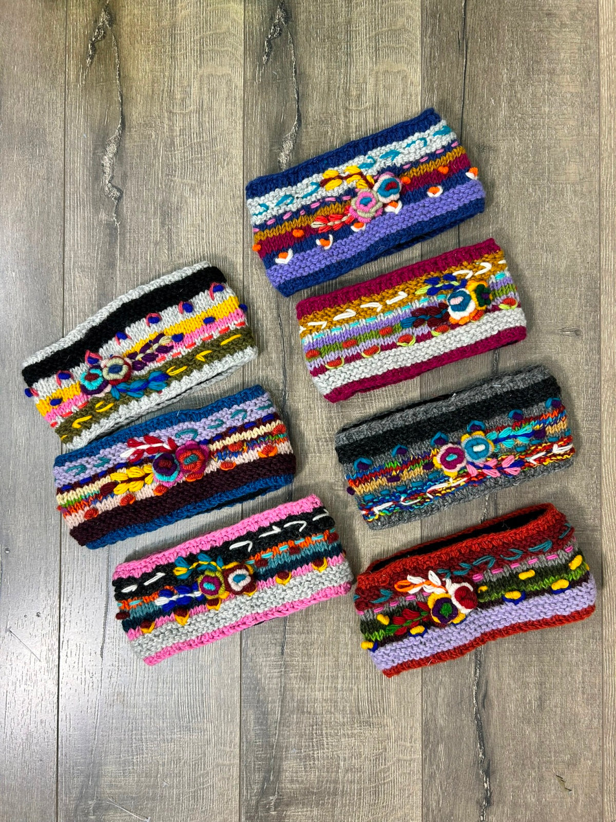 Flower Knitted Headband