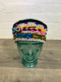 Flower Knitted Headband