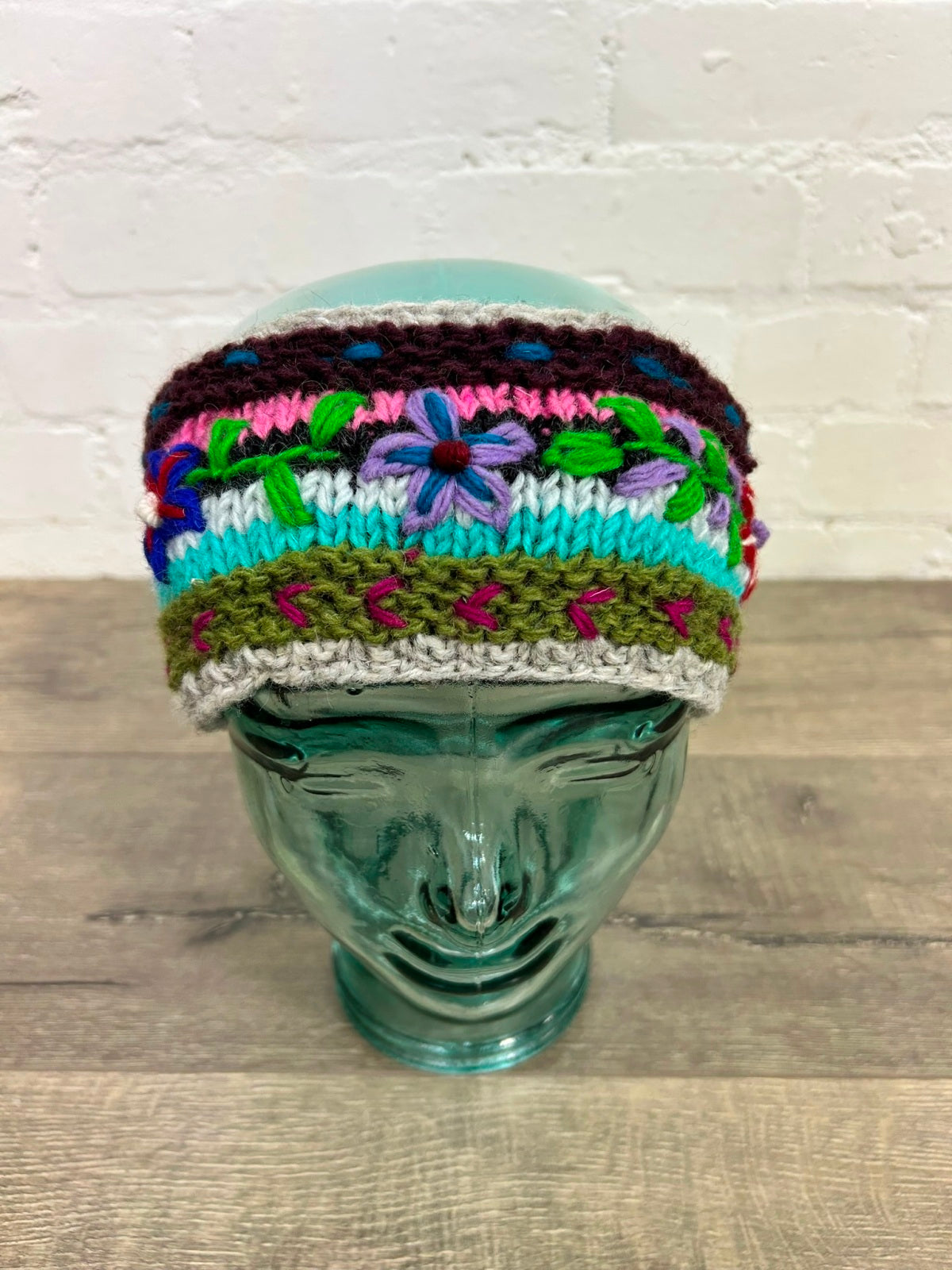 Flower Knitted Headband