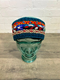 Flower Knitted Headband