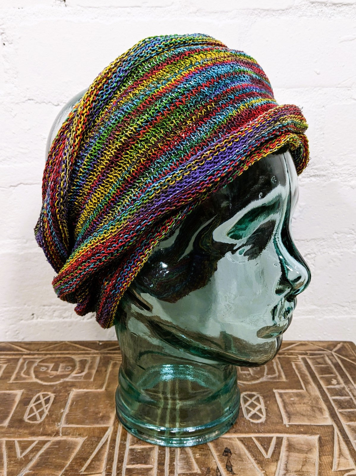 Headband Or Snood Wide Double SpaceTie Dye