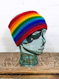 Wool Rainbow Headband