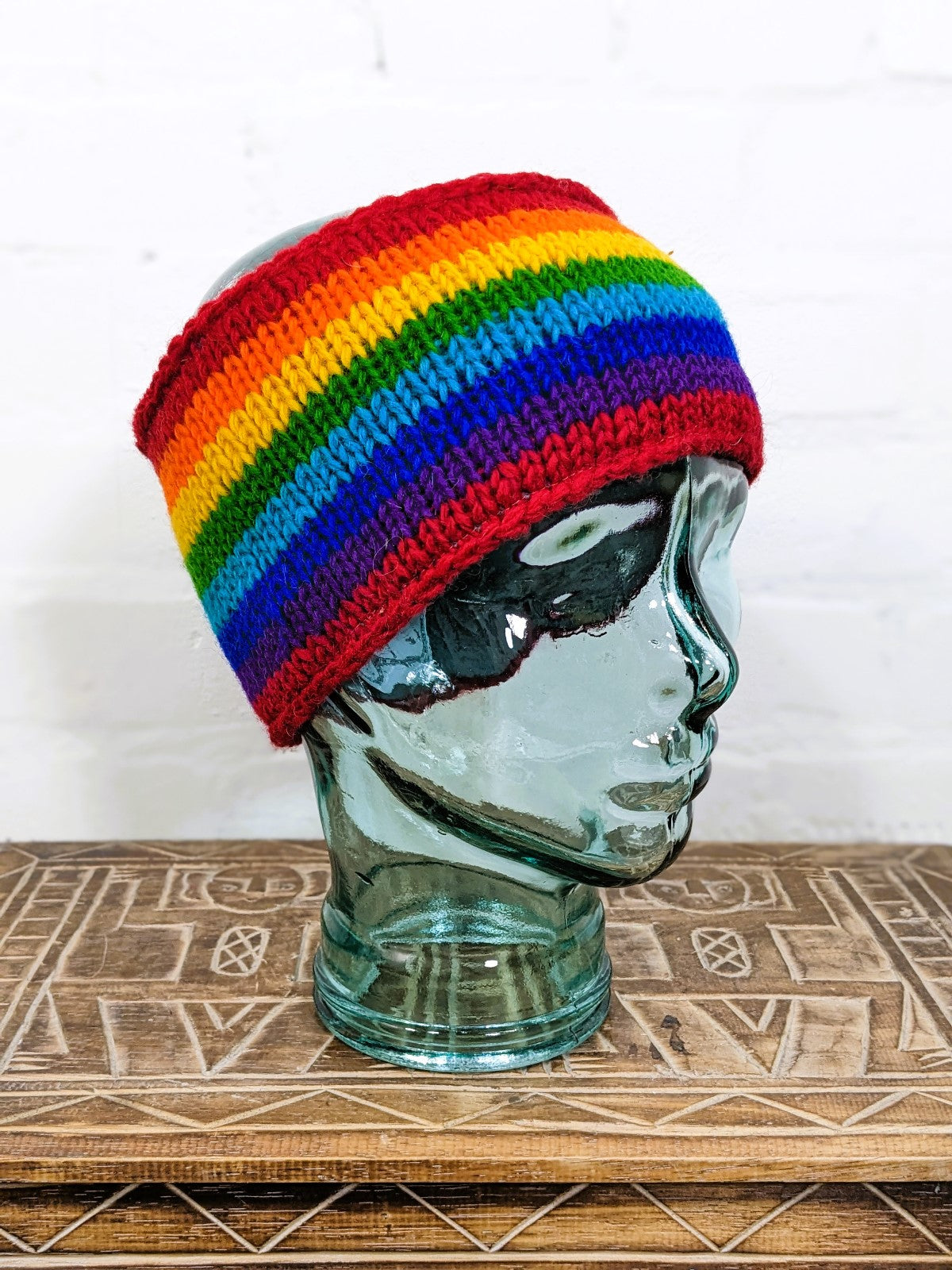 Wool Rainbow Headband