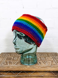 Wool Rainbow Headband