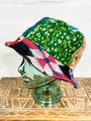 Acrylic Patchwork Blanket Bucket Hat