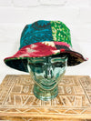 Acrylic Patchwork Blanket Bucket Hat