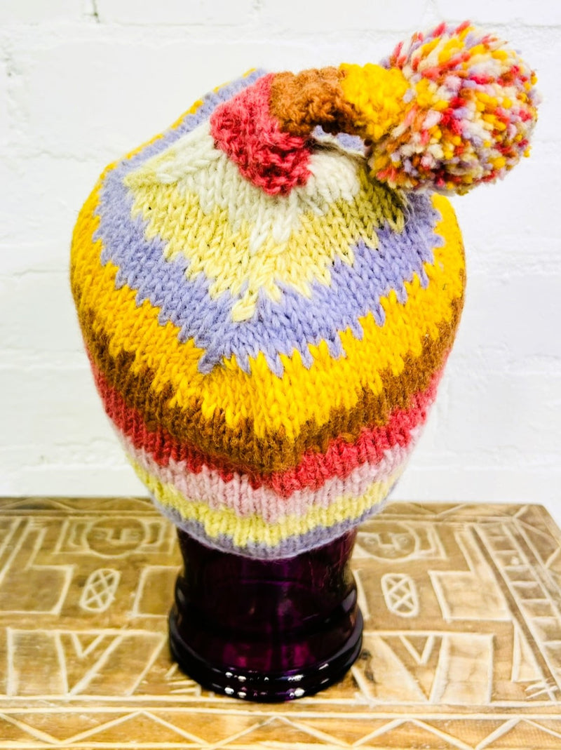 Wool Bobble Hat