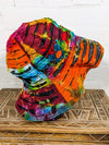 Cotton Slash Hat With Flower