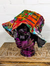 Cotton Slash Hat With Flower