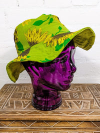 Cotton Sunflower Bucket Hat