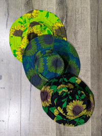 Cotton Sunflower Bucket Hat