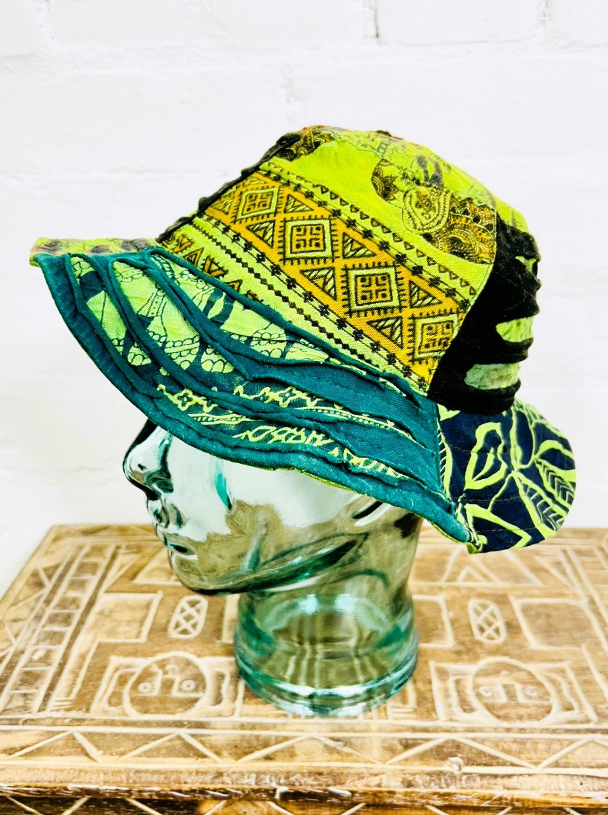 Cotton Patch And Slash Sun Hat