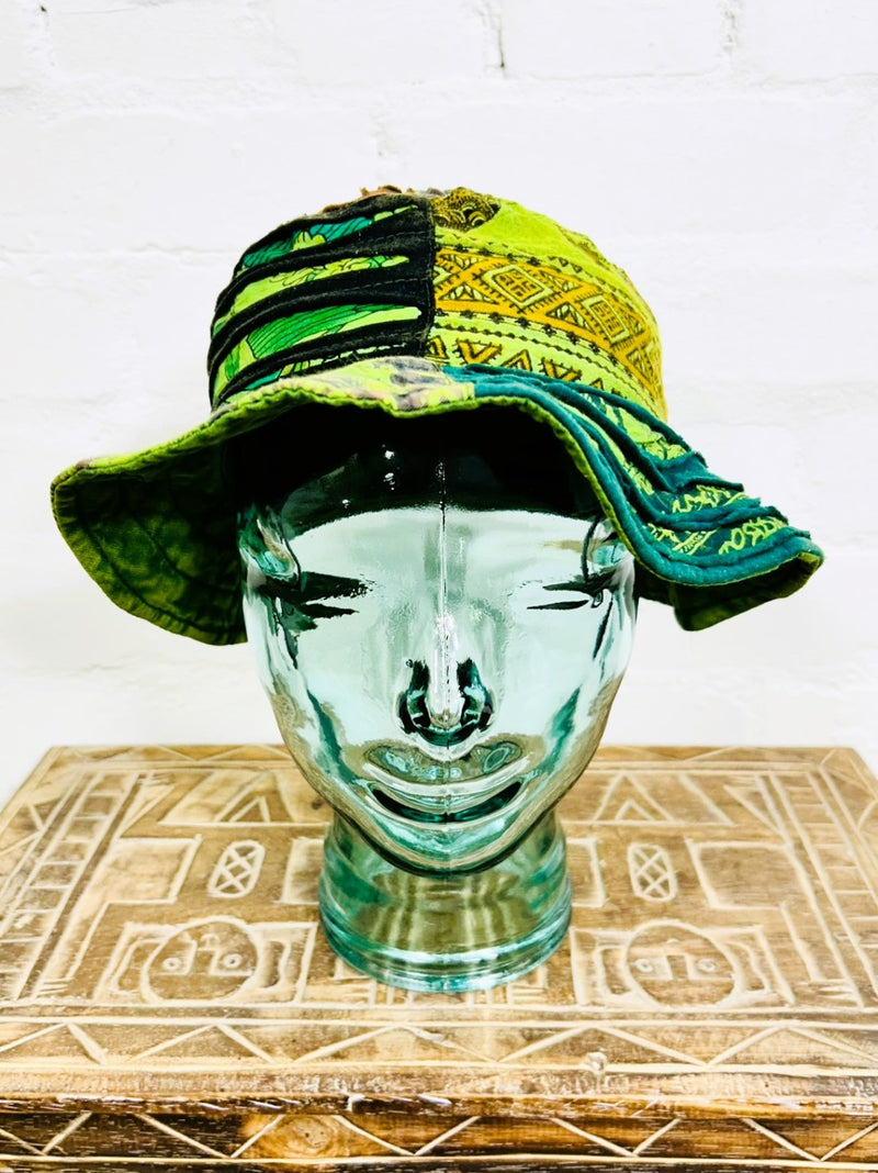 Cotton Patch And Slash Sun Hat
