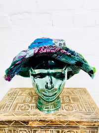 Cotton Patch And Slash Wide Brim Hat