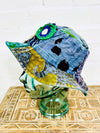 Cotton Embroidered Patch Sun Hat