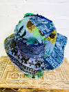 Cotton Embroidered Patch Sun Hat