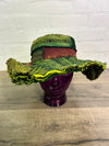 Patch Wide Brim Sun Hat