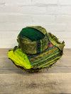 Patch Wide Brim Sun Hat