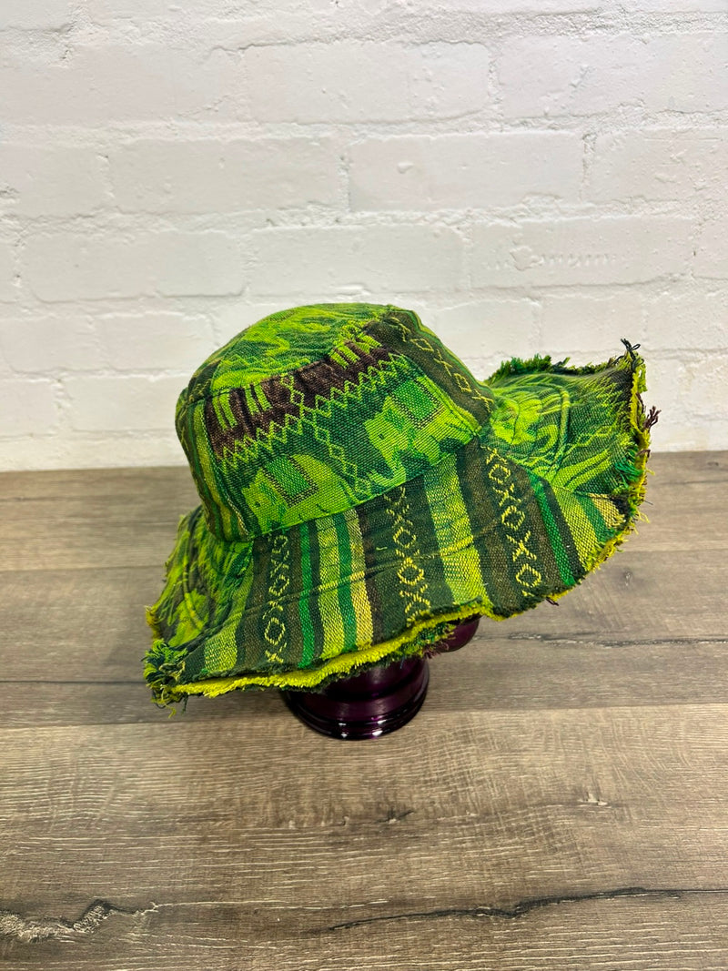 Elephant Patch Wide Brim Sun Hat