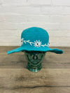 Cotton Flower Embroidered Hat