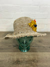 Cotton Flower Embroidered Hat