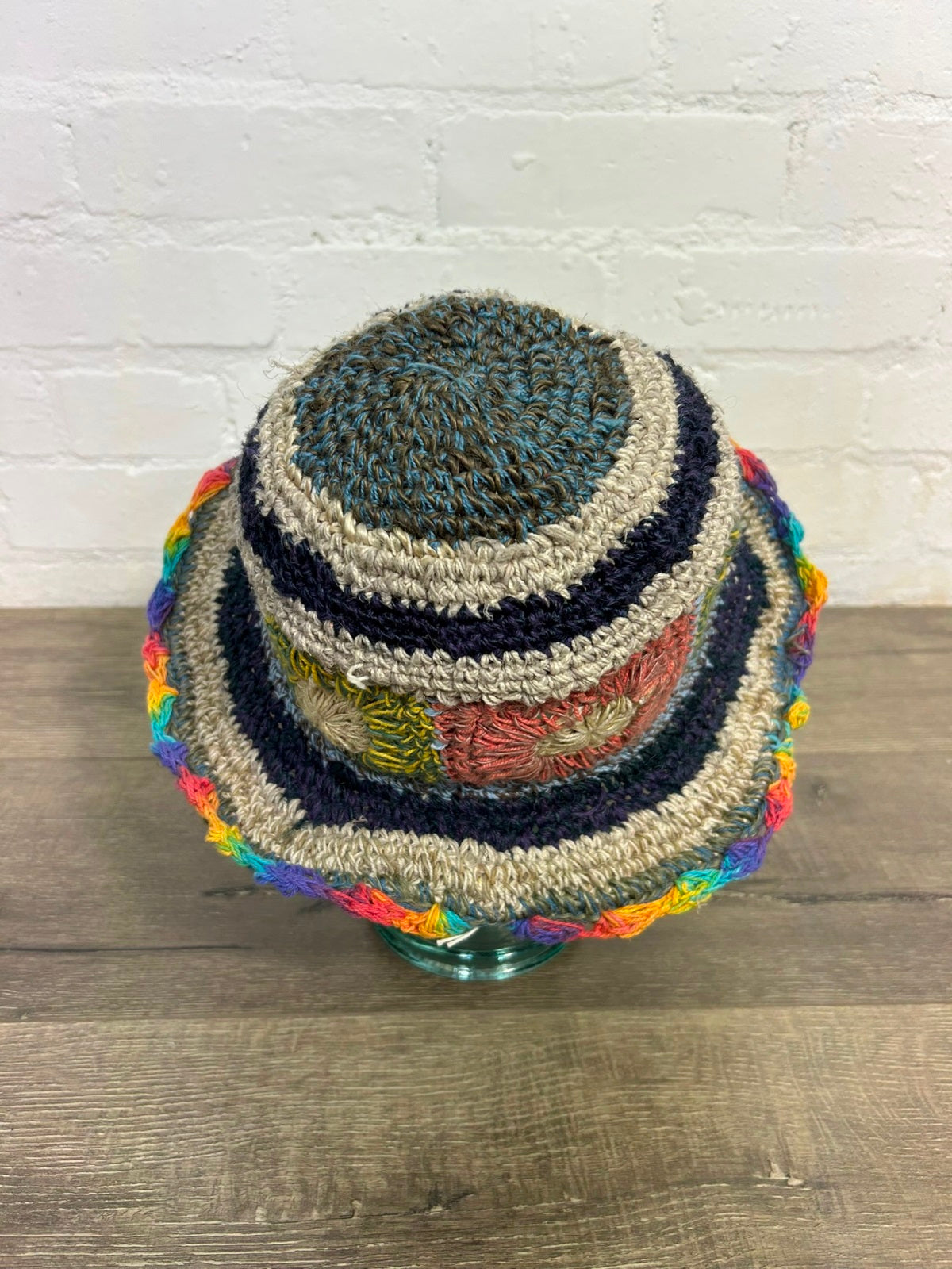 Multicolour Cotton Hat