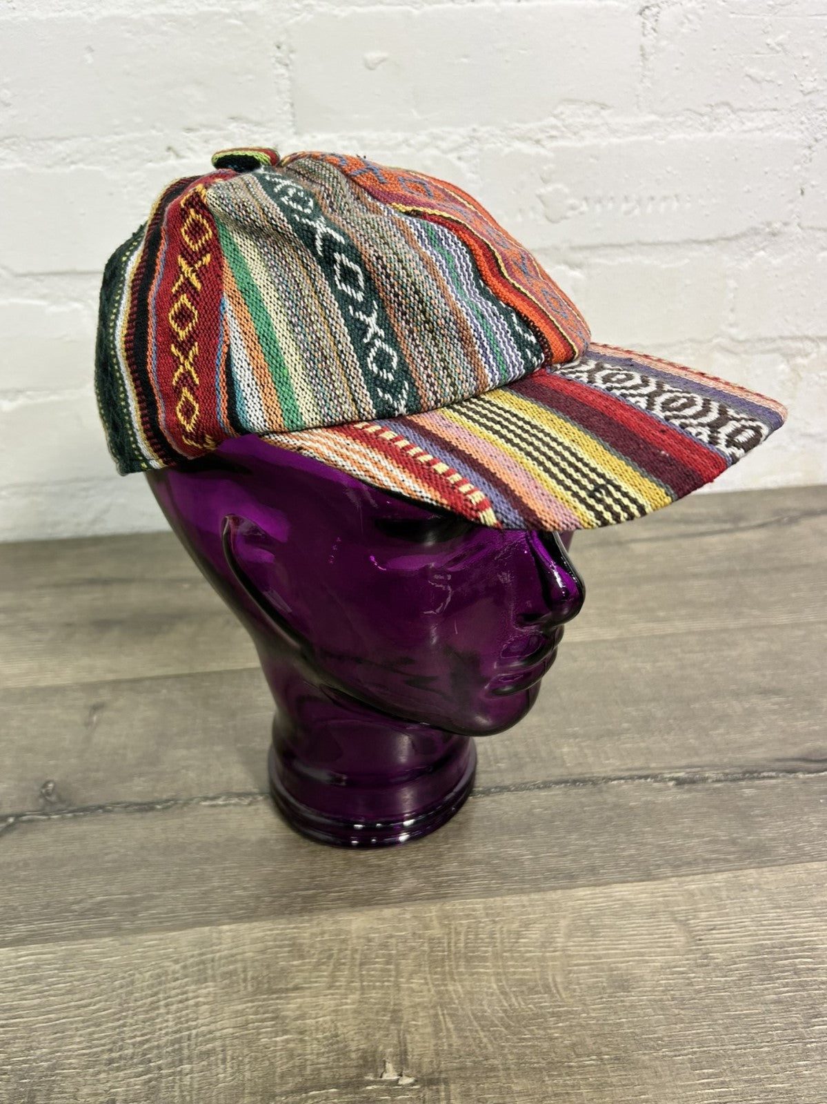 Multi Gheri Stripe Cap