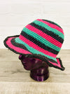 Multi Stripe Hemp Sun Hat