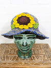 Hemp With Sunflower Sun Hat