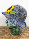 Hemp With Sunflower Sun Hat