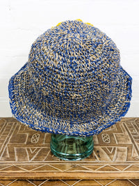 Hemp With Sunflower Sun Hat