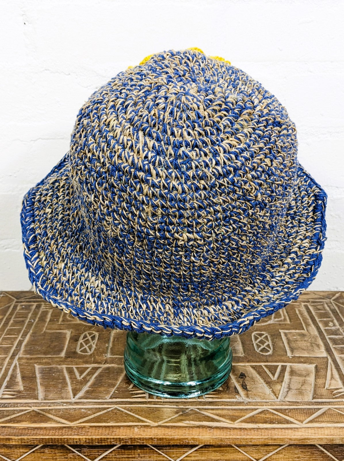 Hemp With Sunflower Sun Hat