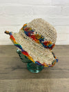 Hemp Natural & Rainbow Hat