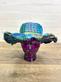 Patch Stripe Sun Hat
