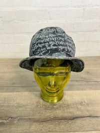 Prayer Print Bucket Hat