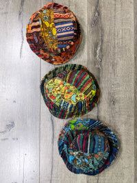 Cotton Patchwork Mushroom Hat