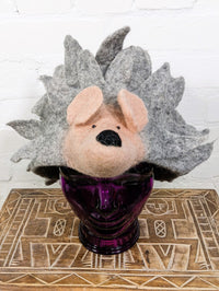 Felt Hedgehog Hat