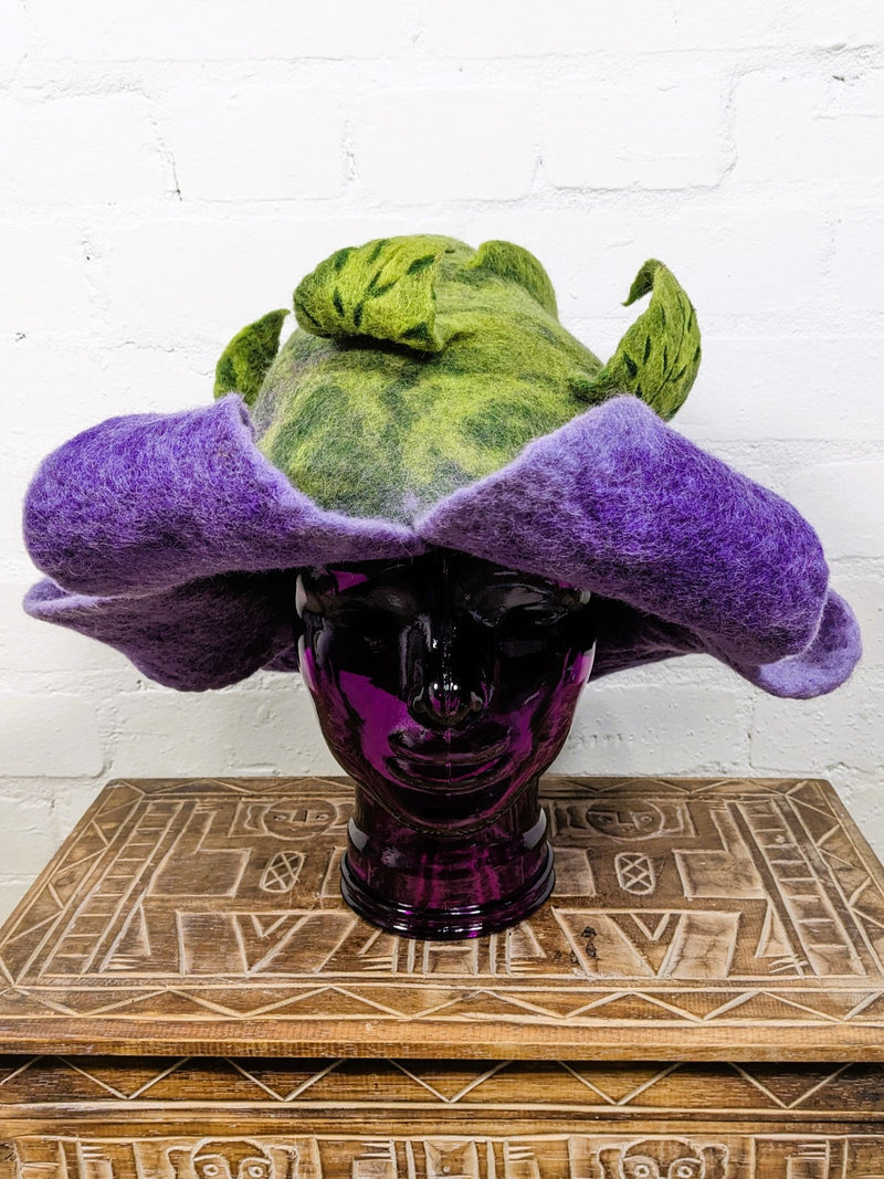 Felt Flower Leaf Hat – Gringo Fairtrade