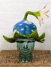 Felt Flower Hat With Flower Topper