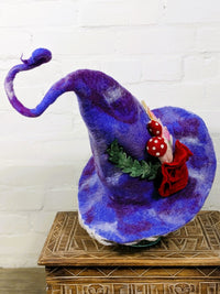 Felt Mushroom Garden Hat