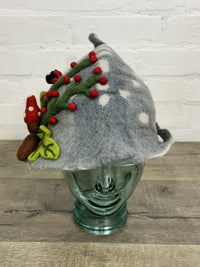 Felt Brown Mushroom Sherwood Hat