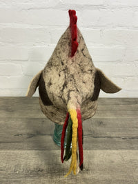 Felt Chicken Hat