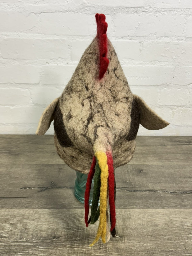 Felt Chicken Hat