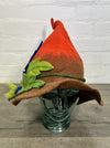 Felt & Brown Pumpkin Hat